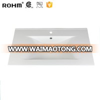 H203S-80, 810mm Length Porcelain Bathroom UPC and CSA Thin Edge of Vanity Basin