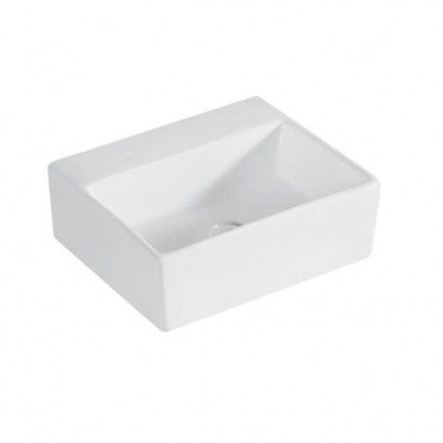 Serene sanitary ware bathroom wall mounted small size corner wash basin